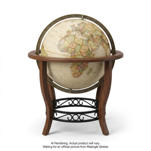 24811 Replogle Globes Garrison 16"/40.5 Cm Antique Raised Re