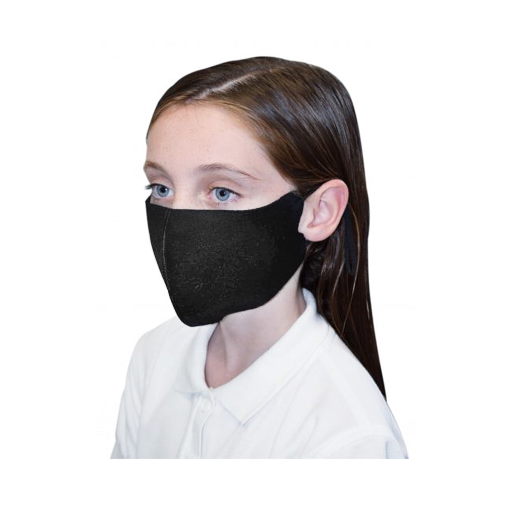 7747 Globe Commercial Products Reusable Face Mask Black Poly —