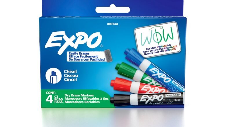 80074A Expo Expo Low Odour 4pk Asst Chisel