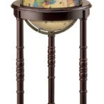85802 Replogle Globes LANCASTER Illuminated Antique - FR