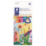 177-C12A6 STAEDTLER Color Pencil, Triangular 12Pk