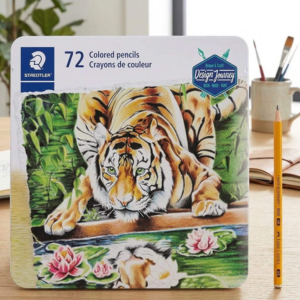1278CM72A602 STAEDTLER Col Pencil Tri 3Mm, 72Pcs; Fsc 100%