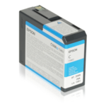 T580200 Epson Ultrachrome Cyan Ink 80ML, Stylus Pro 3800