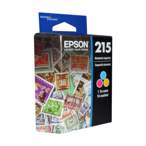 T215530-S Epson 215 3-COL ST. CAP. Ink CARTRIDGE, Workforce