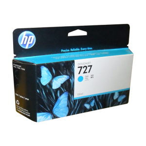 B3P19A Hp #727 130ML Cyan Ink Cartridge