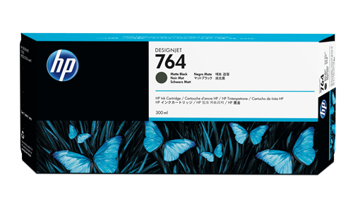 C1Q16A Hp #764 300 Ml Matte Black Ink Cartridge