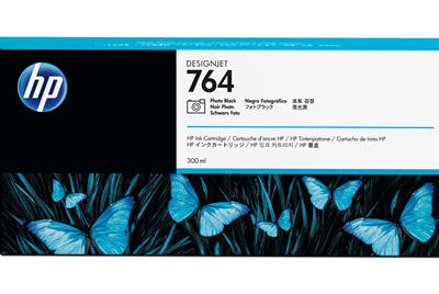 C1Q17A Hp #764 300 Ml Photo Black Ink Cartridge