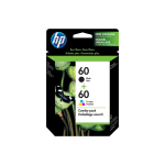 N9H63FN#140 Hp #60 BLK/COL Pack Old CD947FC#140/E5Y62FC#140