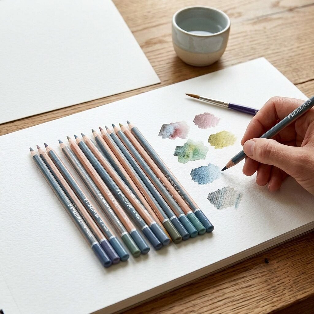 14610T-M12 STAEDTLER Coloured pencil tint 12pc 100% PEFC