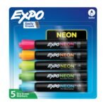 2211553 Expo Expo Neon 5Cd Asst Bullet