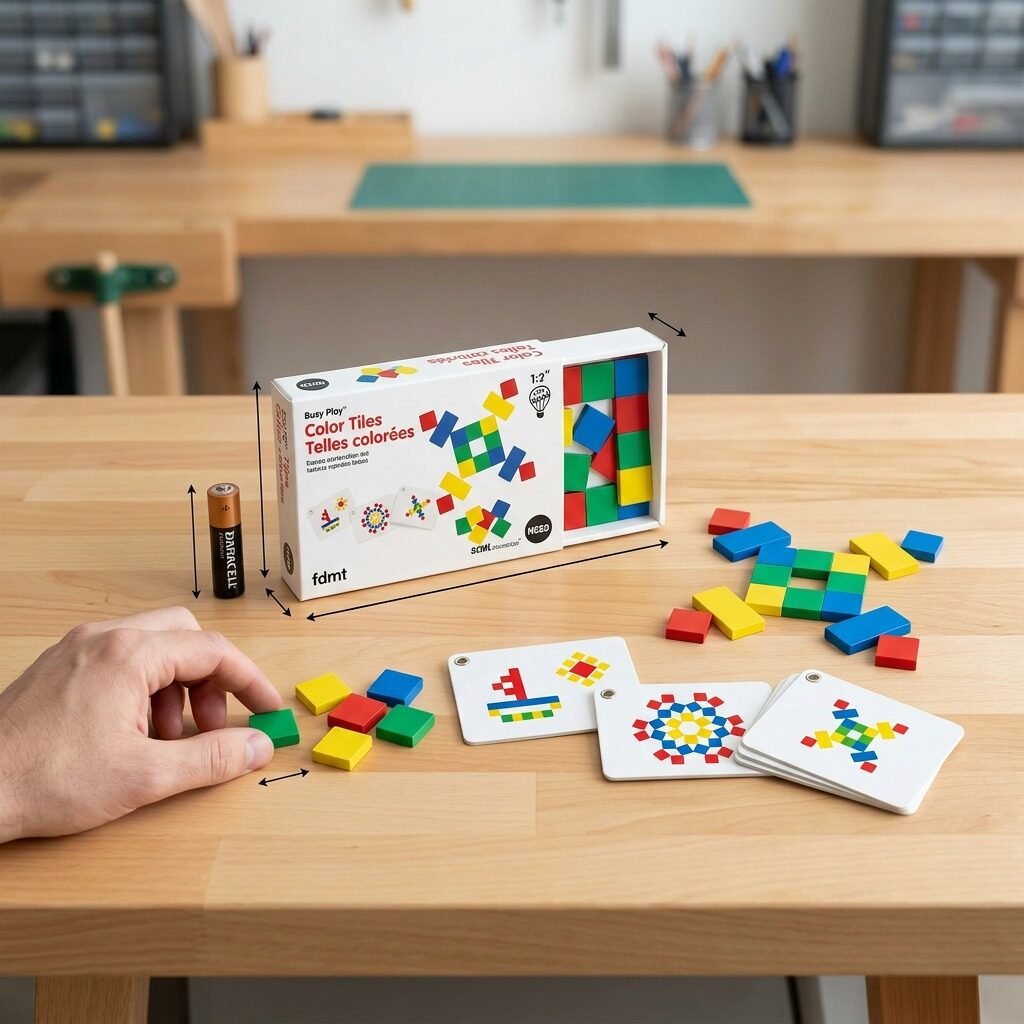 4372000 fdmt Busy Play Color Tiles