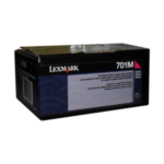 70C10M0 Lexmark 701M Magenta Return Program Toner Cartridge