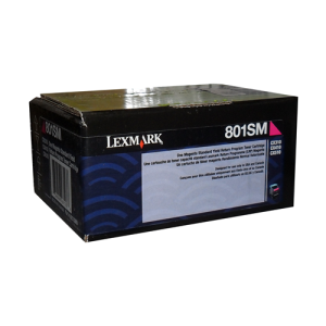 80C1SM0 Lexmark 801SM CX3/4/510 Magenta Standard Yield Retur