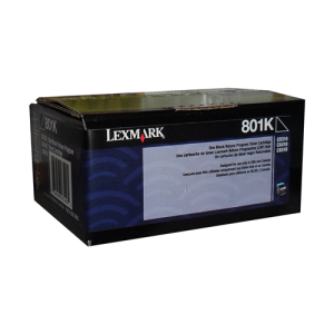 80C10K0 Lexmark 801K CX310/410/510 Black Return Program Tone