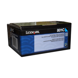 80C10C0 Lexmark 801C CX310/410/510 Cyan Return Program Toner
