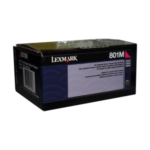 80C10M0 Lexmark 801M CX310/410/510 Magenta Return Program To