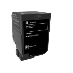 74C10K0 Lexmark CS720, CS725, CX725 Blk Ret Prog Toner 3K