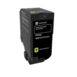 74C10Y0 Lexmark CS720, CS725, CX725 Yellow Ret Prog Toner 3K