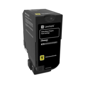 74C10Y0 Lexmark CS720, CS725, CX725 Yellow Ret Prog Toner 3K