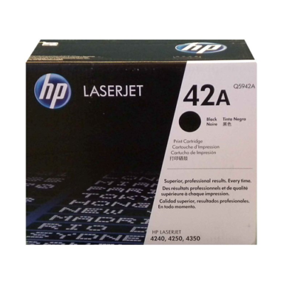 Q5942A Hp #42A Black Lj 4250/4350/4240 Toner 10K