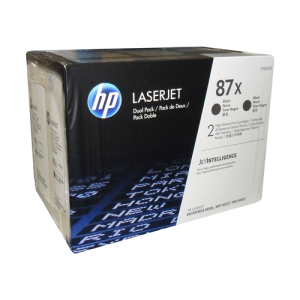 CF287XD HP #87X HY 2PK (18K x 2) BLACK LJ TONER FOR M527C