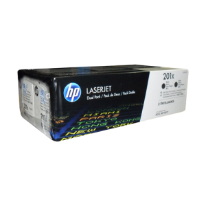 CF400XD HP #201X HY 2PK (2.8K x 2) BLACK TONER FOR M252DW