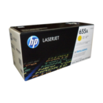 CF452A Hp #655A Yellow Tnr For Clj M652/M653, Mfp M681/M682
