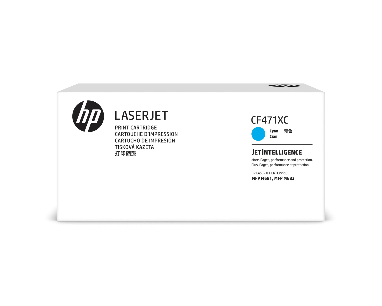 CF471XC Hp #657XC Hy Cyan Contract Toner 23K