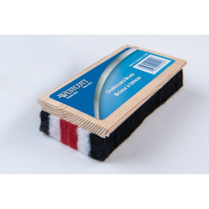 21104 Acme United Limited Chalkboard Brush ? Red, White & Bl
