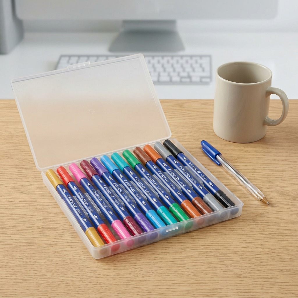 3005TB12A6 STAEDTLER Dual tip markers Calligraph duo 12pc