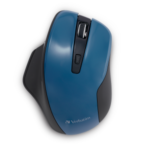 70244 Verbatim Verbatim Silent Ergo Wrls Blue LED Mouse-drk