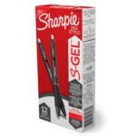 2096158 Sharpie Sharpie Gel 0.7Mm 12Ct Box Red