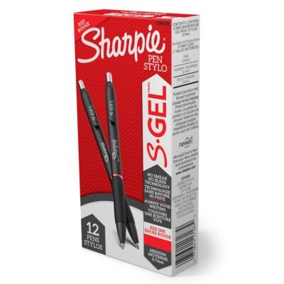 2096158 Sharpie Sharpie Gel 0.7Mm 12Ct Box Red