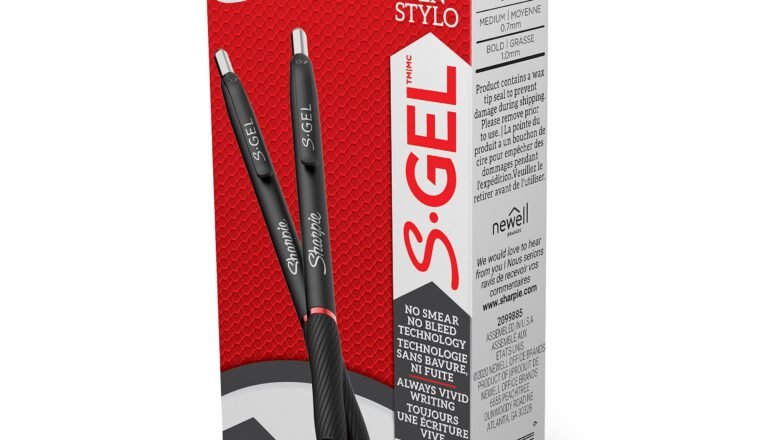 2096158 Sharpie Sharpie Gel 0.7Mm 12Ct Box Red