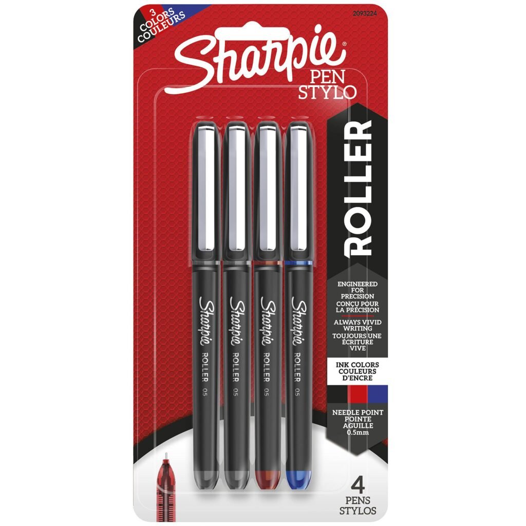 2093224 Sharpie Sharpie Rb Bus Asst 0.5Mm 4Ct Blister —