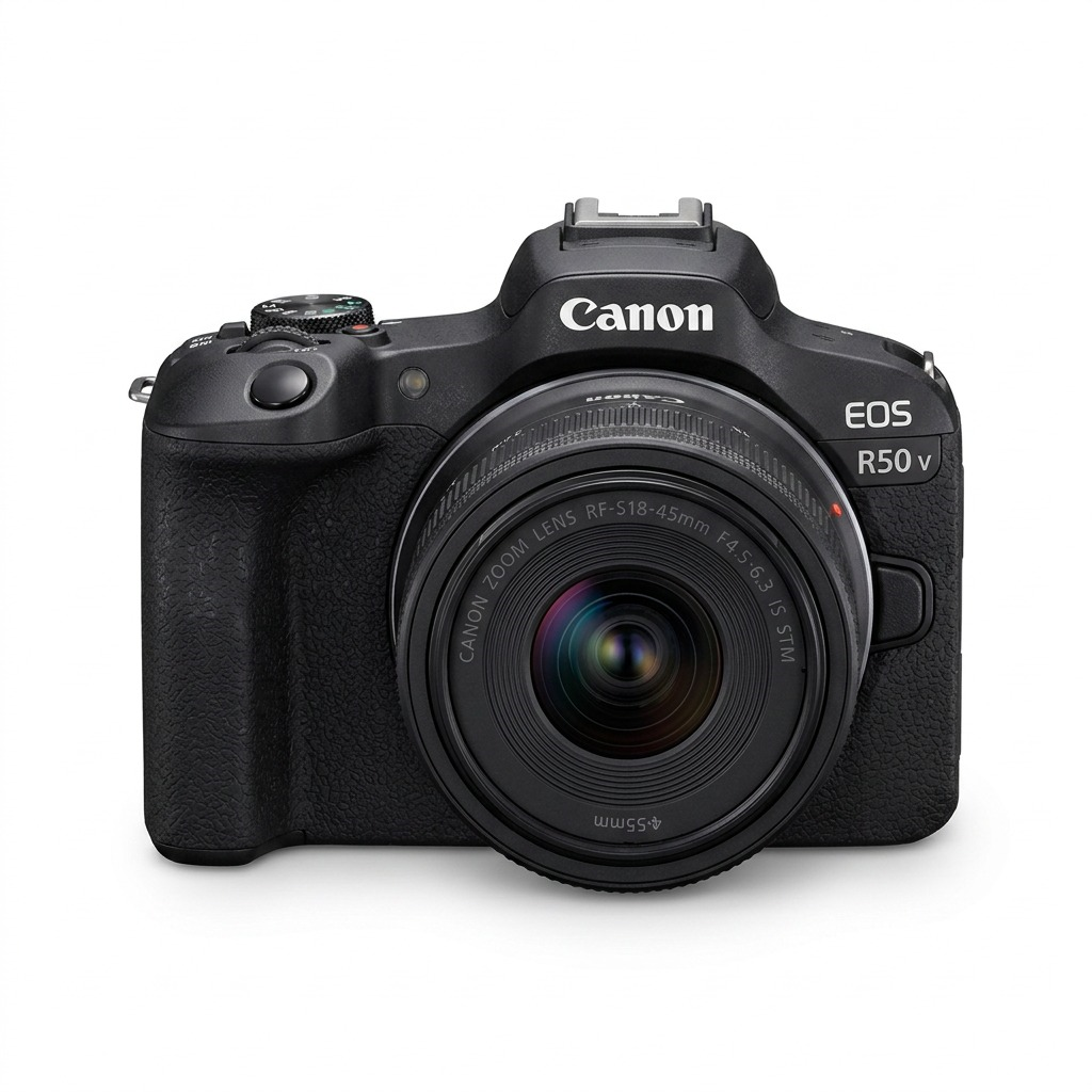 6895C012 Canon EOS R50 V + RF-S14-30mm F4-6.3 IS STM PZ Lens