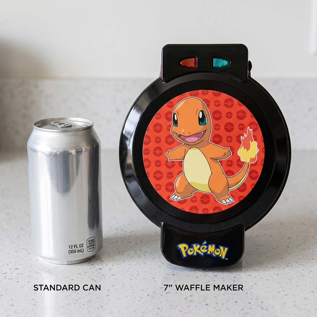 WM1POKCHA UNCANNY BRANDS Waffle Maker Pokemon Charmander