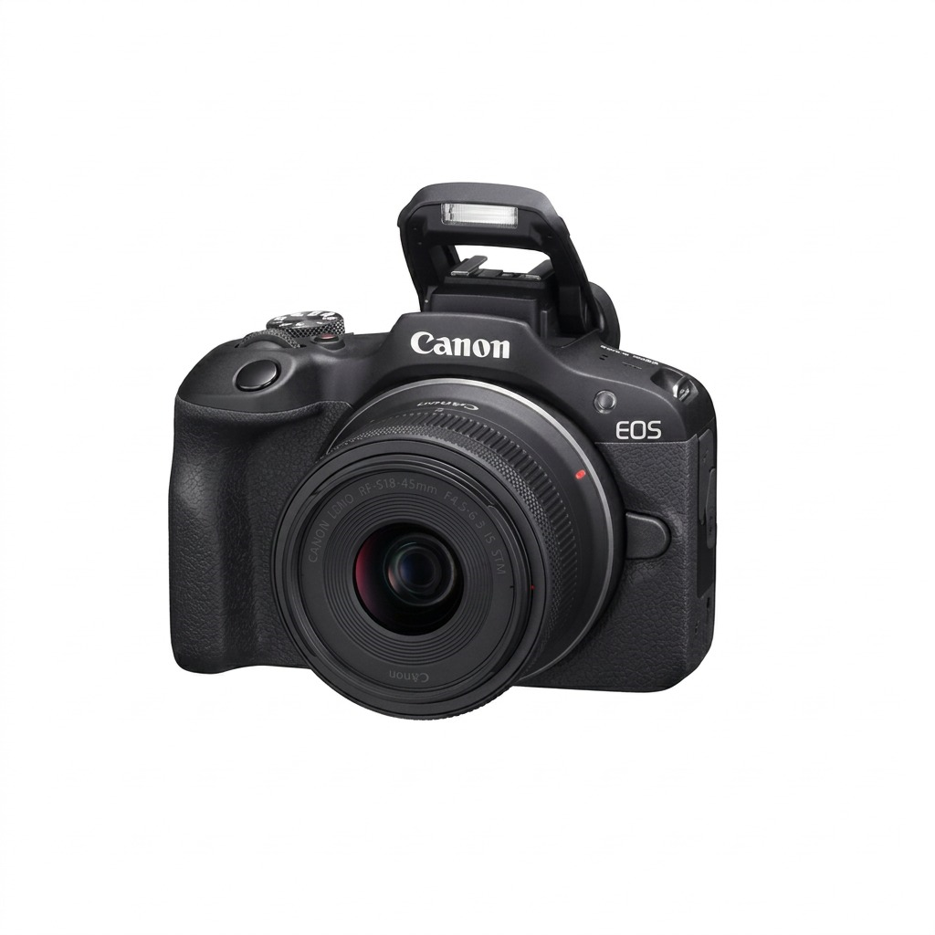 6052C012 Canon EOS R100 RF-S18-45mm F4.5-6.3 IS STM Lens Kit