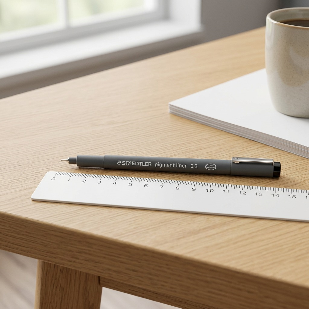 308-03-9M STAEDTLER Fineliner pigment liner 0.3mm black