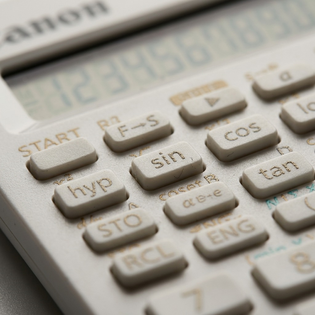 9832B002 Canon Scientific Calculators F-605g, 10+2 Digits Di