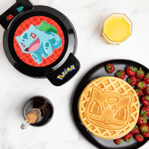 WM1POKBUL UNCANNY BRANDS Waffle Maker Pokemon Bulbasaur