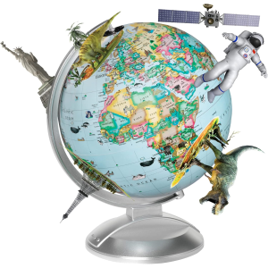 12534 Replogle Globes Globe 4 Kids-10"/25Cm Diameter Illumin
