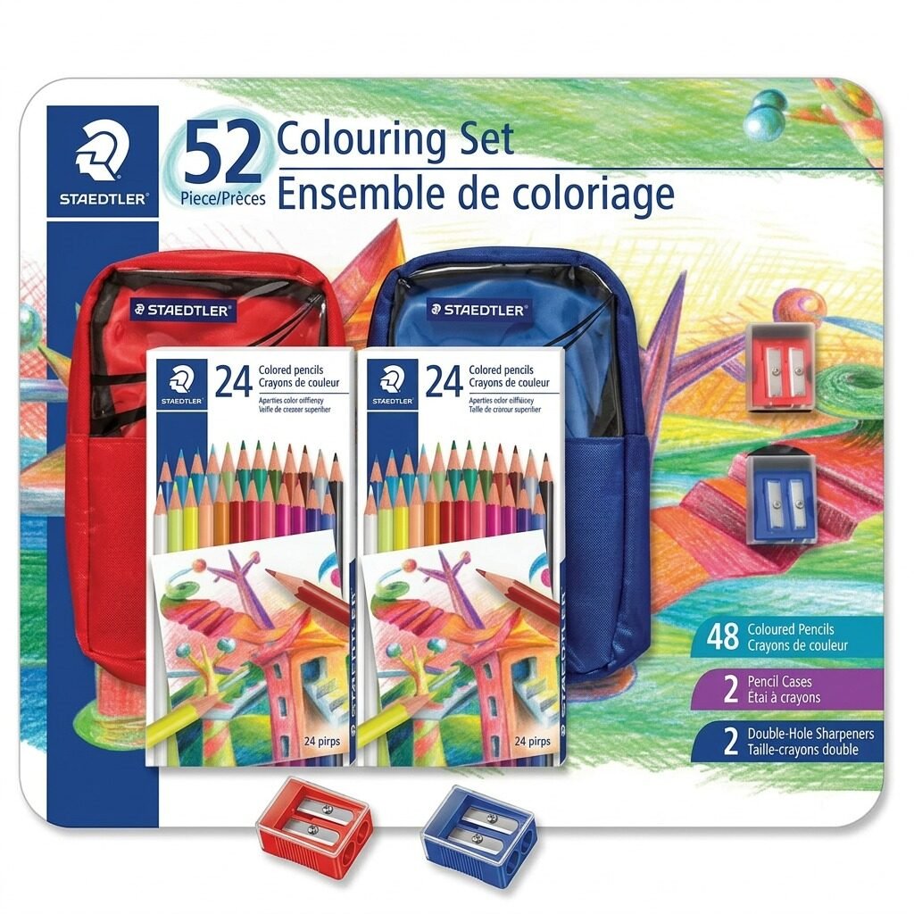 175-SET-O-03 STAEDTLER Coloring Set, 52 pc