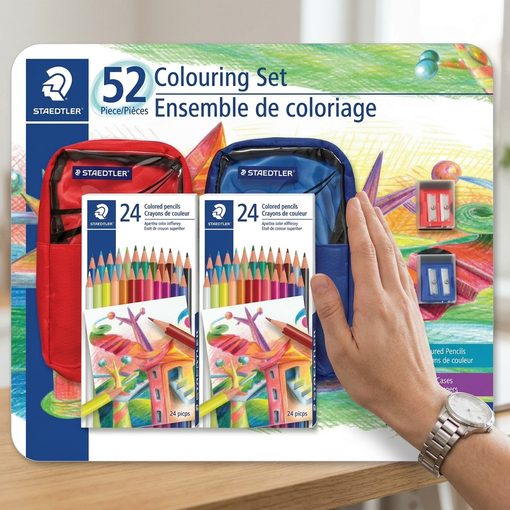 175-SET-O-03 STAEDTLER Coloring Set, 52 pc