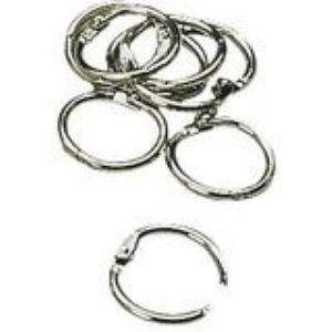 75150 Acme United Limited Card Rings 1" 18/pk Anneaux 1? po