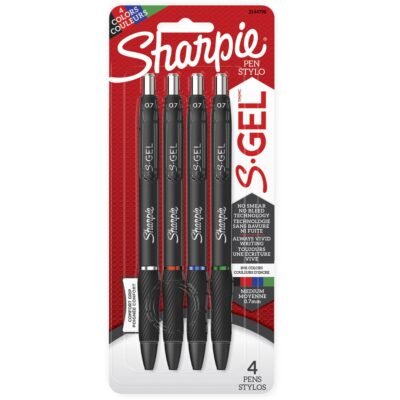 2144798 Sharpie SHARPIE GEL 0.7MM 4CT B.ASST