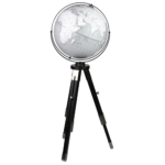 24826 Replogle Globes Willston 16"/40.5 Cm Diameter Gray Oce