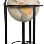 87811 Replogle Globes EMPIRE BAR GLOBE Illuminated Antique -