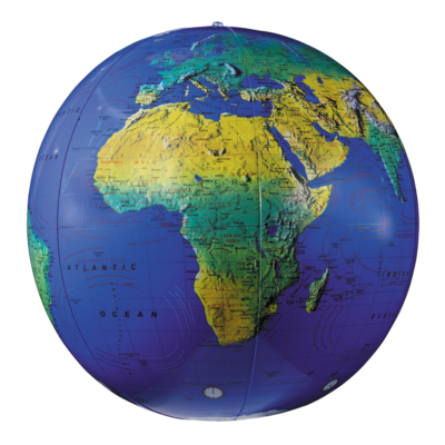16601 Replogle Globes Inflatable Blue Ocean Globe 16"/40.5Cm