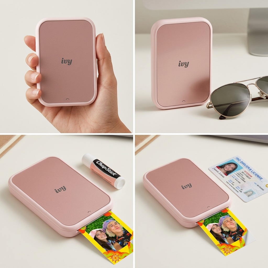 5452C017 Canon Canon IVY 2 Mini Photo Printer - Blush Pink